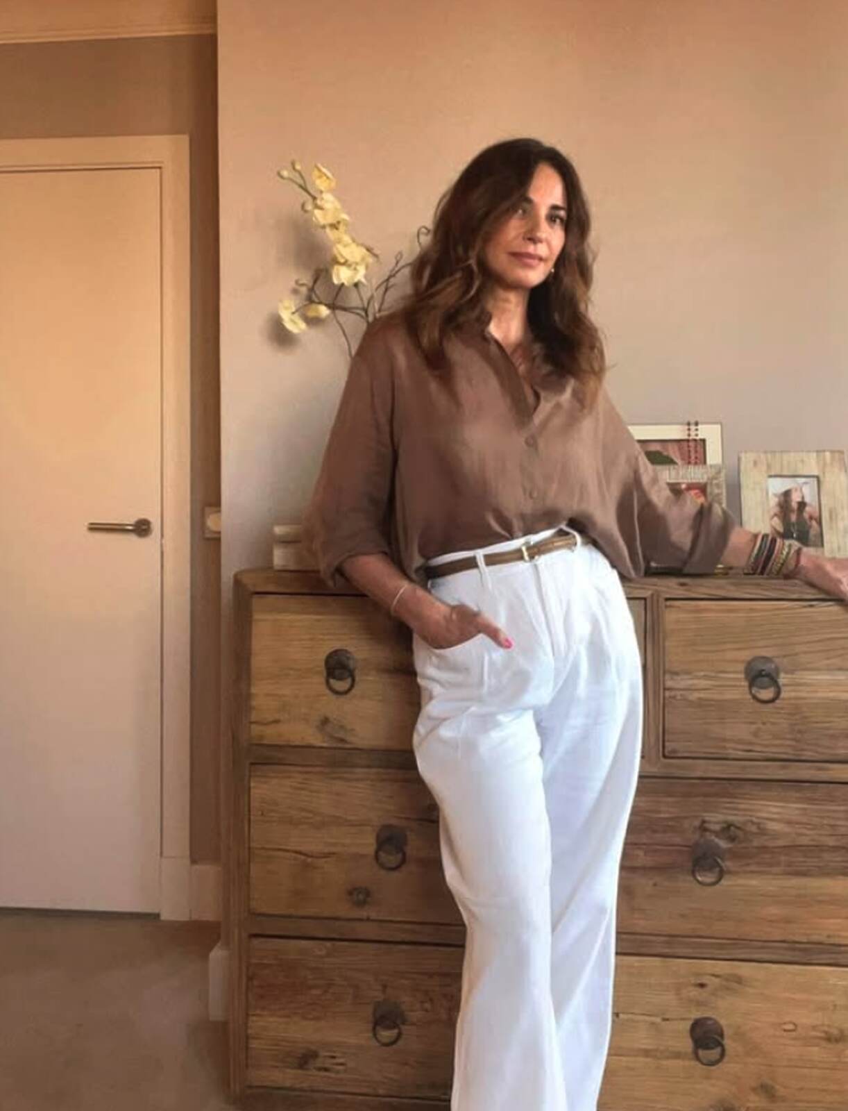 Mariló Montero en su habitación