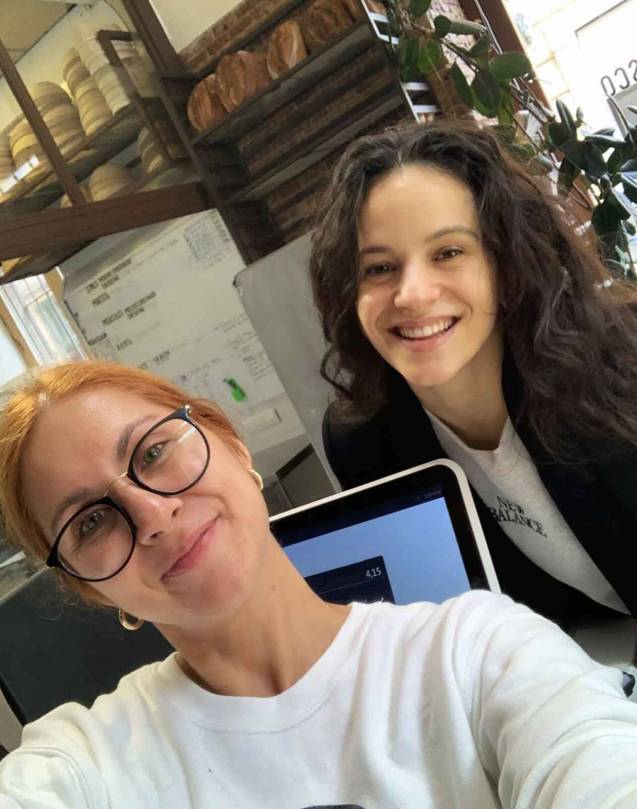 Rosalía en el obrador