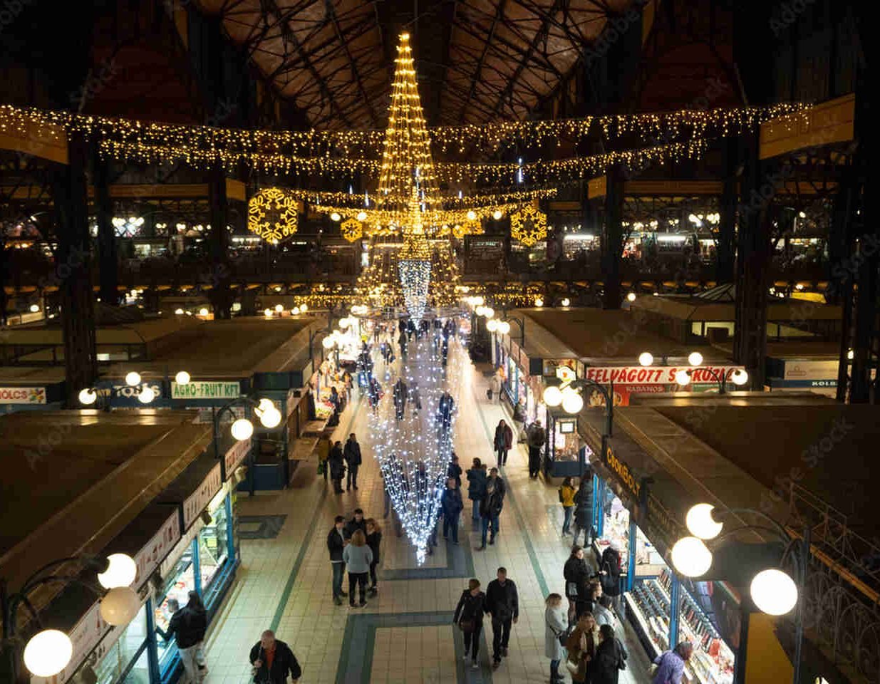 mercadillo navidad budapest