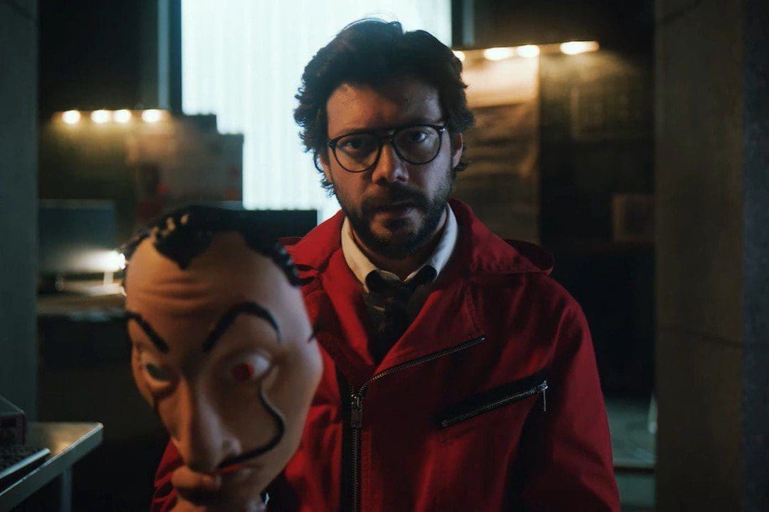 Álvaro Morte, La Casa de Papel