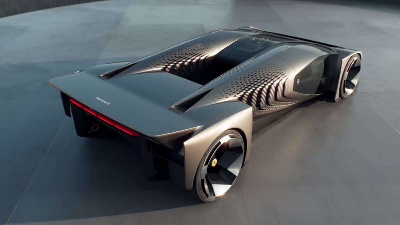 Coche NFT por detrás