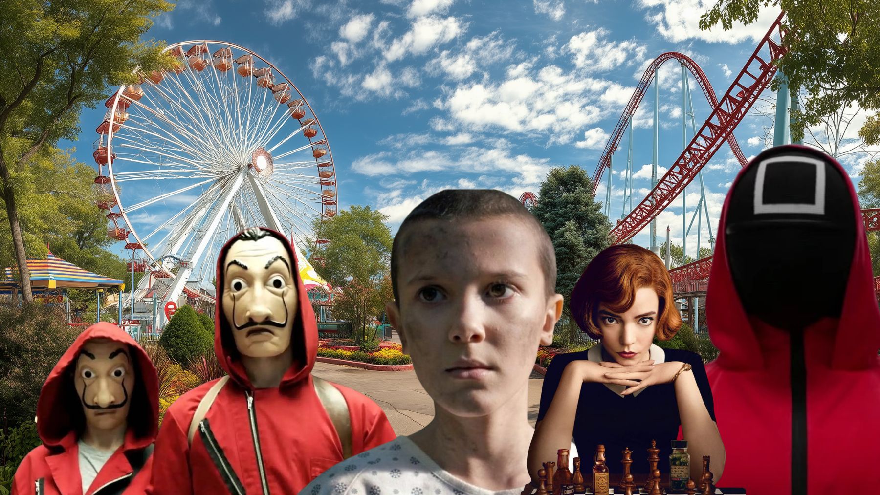 Netflix House, el parque temático de la plataforma, aspira a rivalizar con Disneyland usando sus series