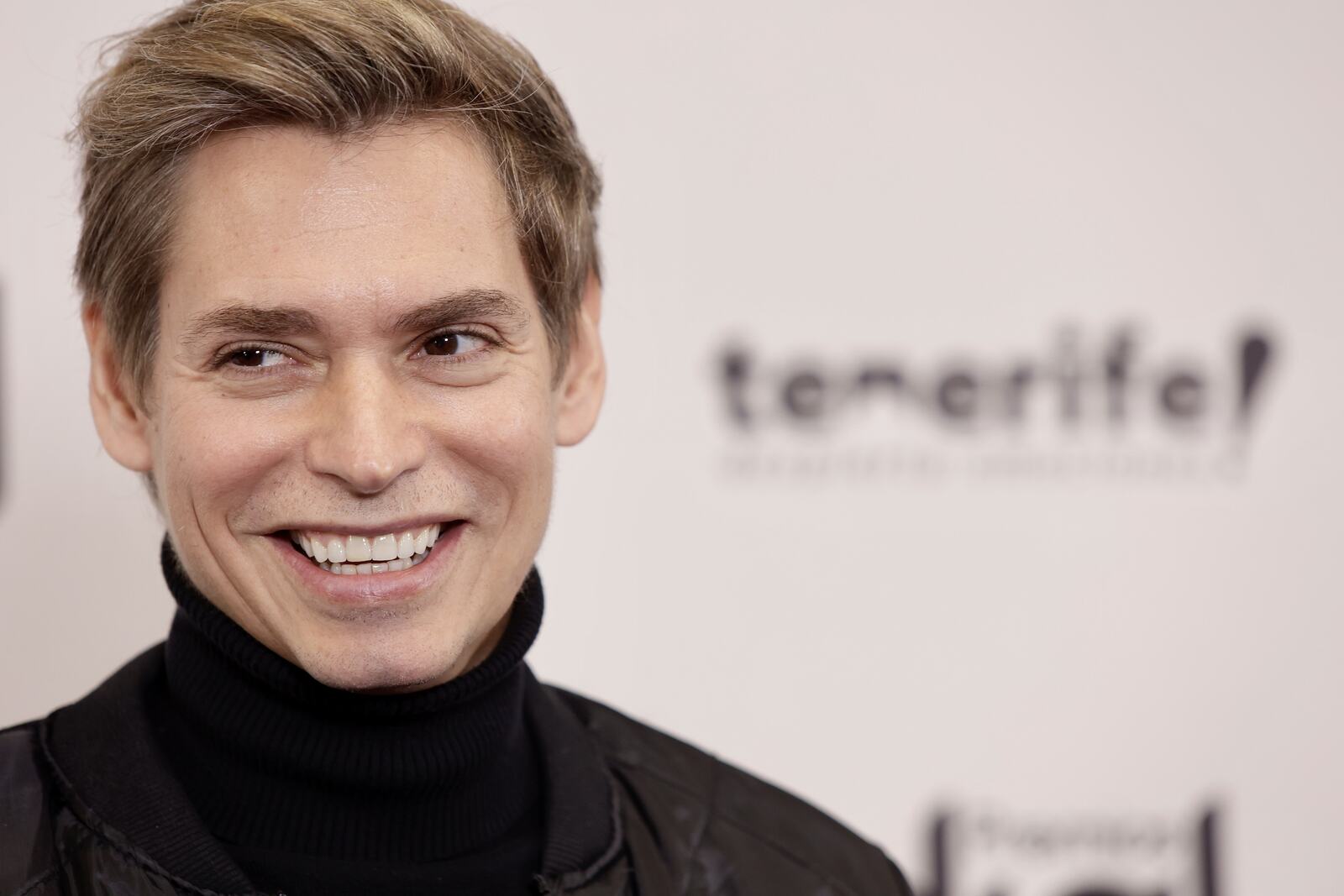 El venezolano posando