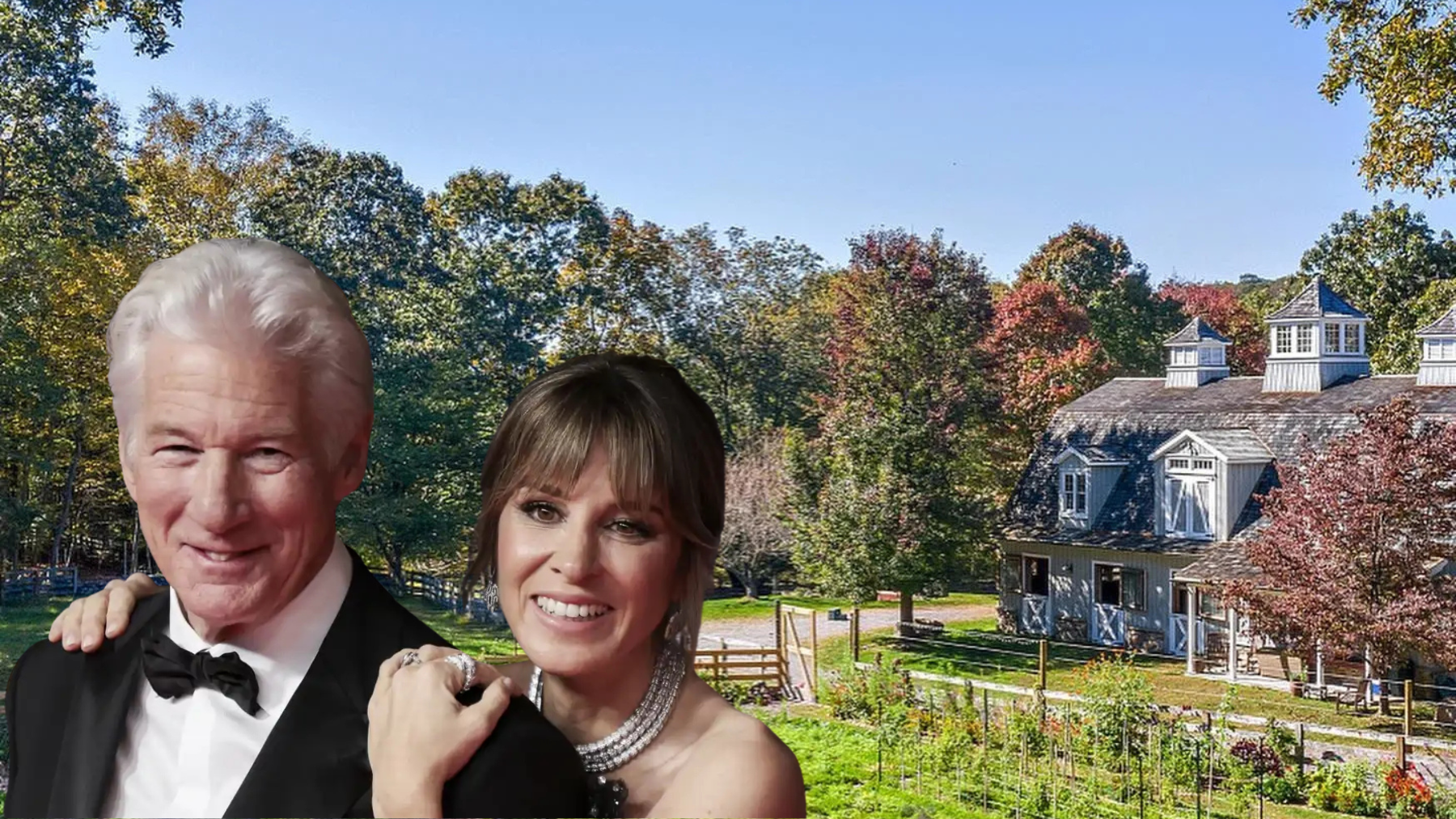 Richard Gere y Alejandra Silva: así es su nueva mansión de EEUU (parecida a la de La Moraleja)