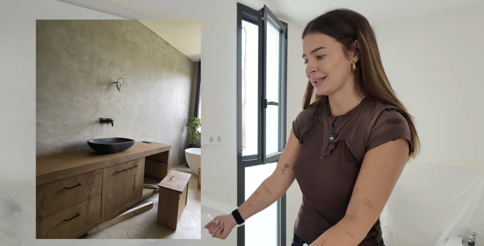 Mueble rústico de la casa