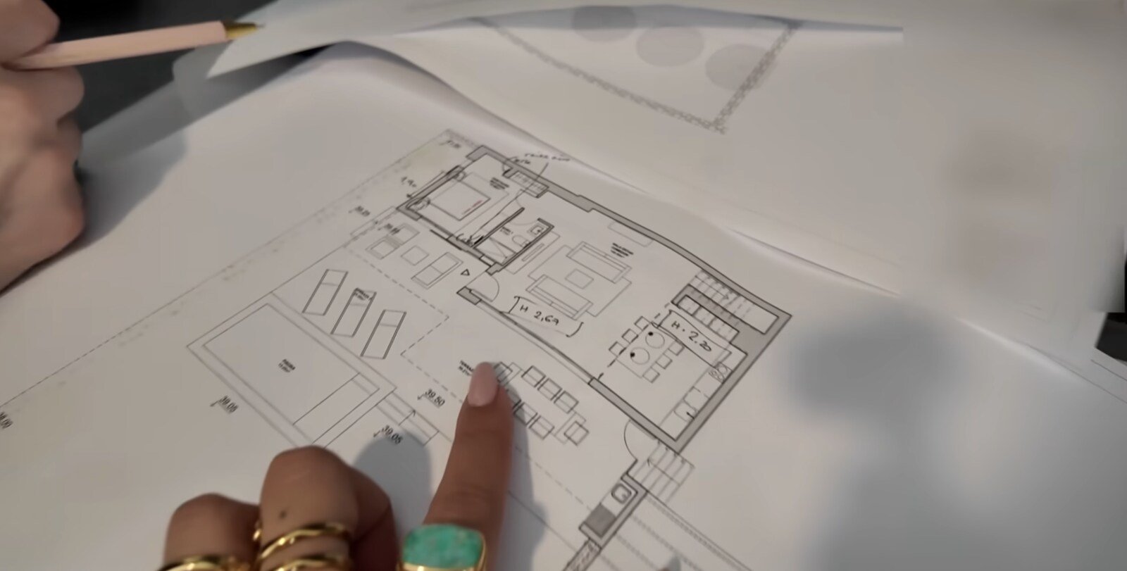 Laura Escanes en su nueva casa