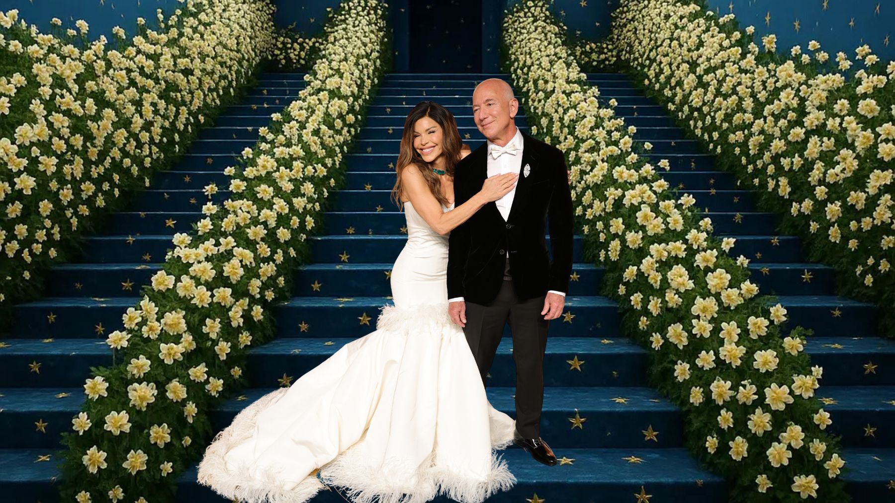 Jeff Bezos y Lauren Sánchez, los nuevos guardianes del estilo, asumen el control de la Met Gala