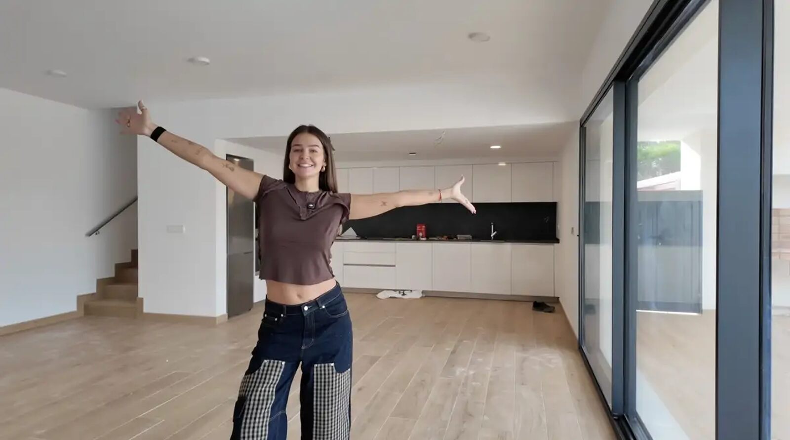 Laura Escanes en su cocina