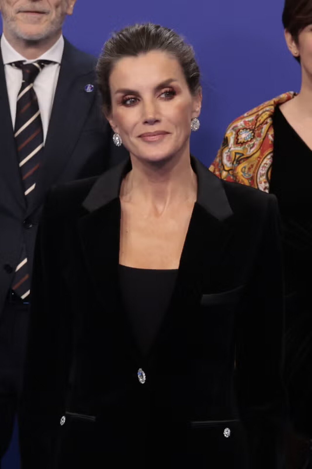 La Reina Letizia posando