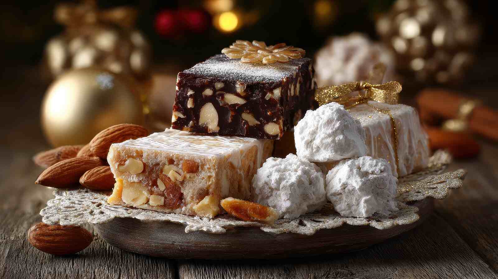 Polvorones y turrones