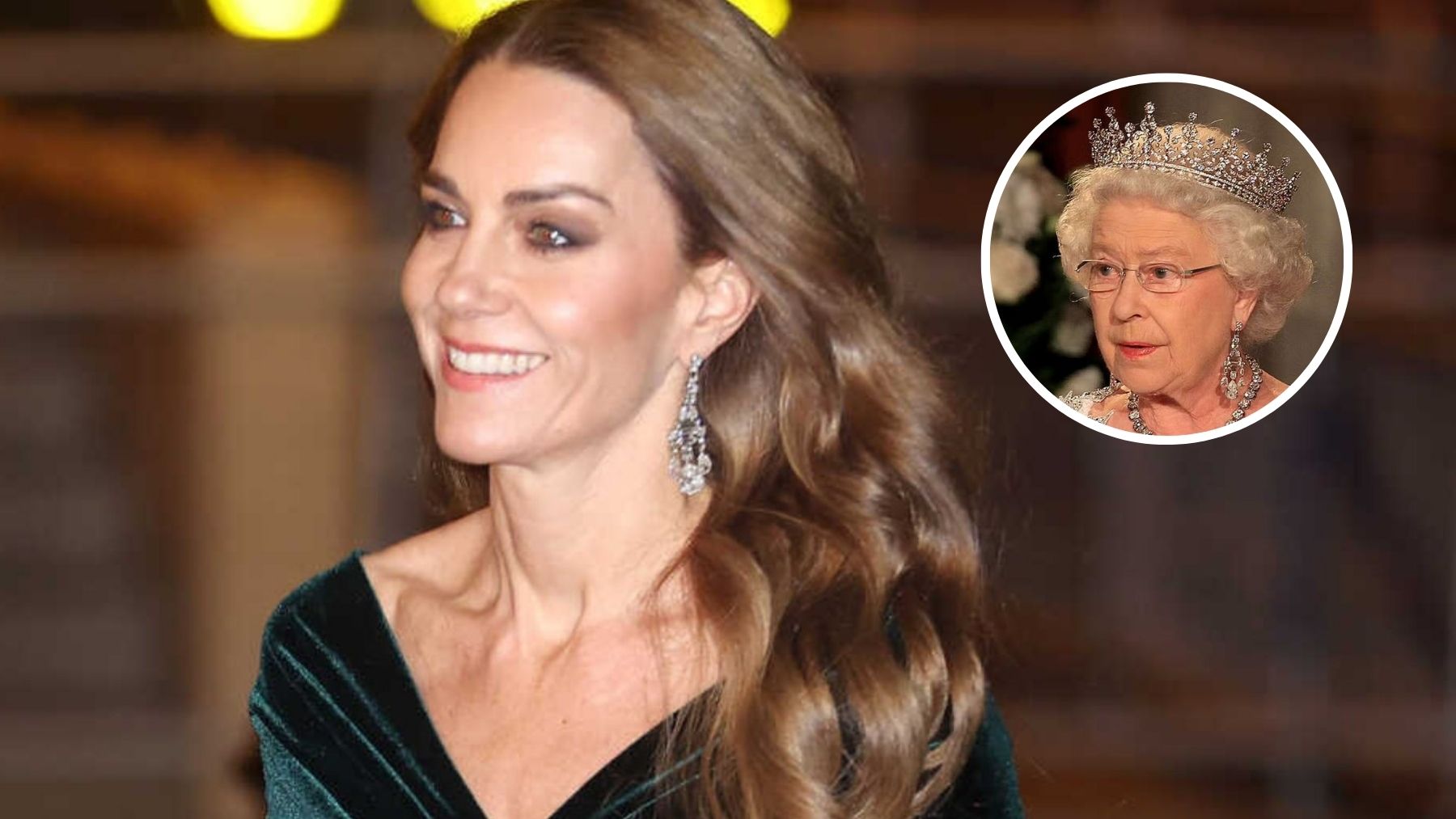 El guiño de Kate Middleton a Isabel II en su última aparición con una joya de Cartier digna de museo