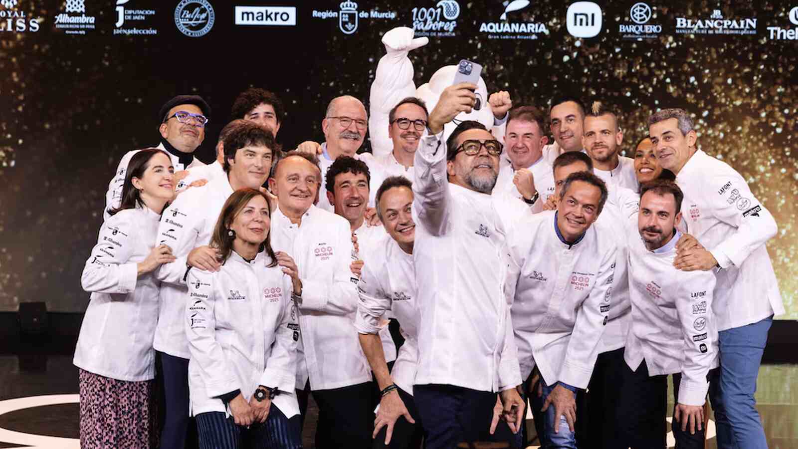 Foto de la gala de las estrellas Michelin 2024