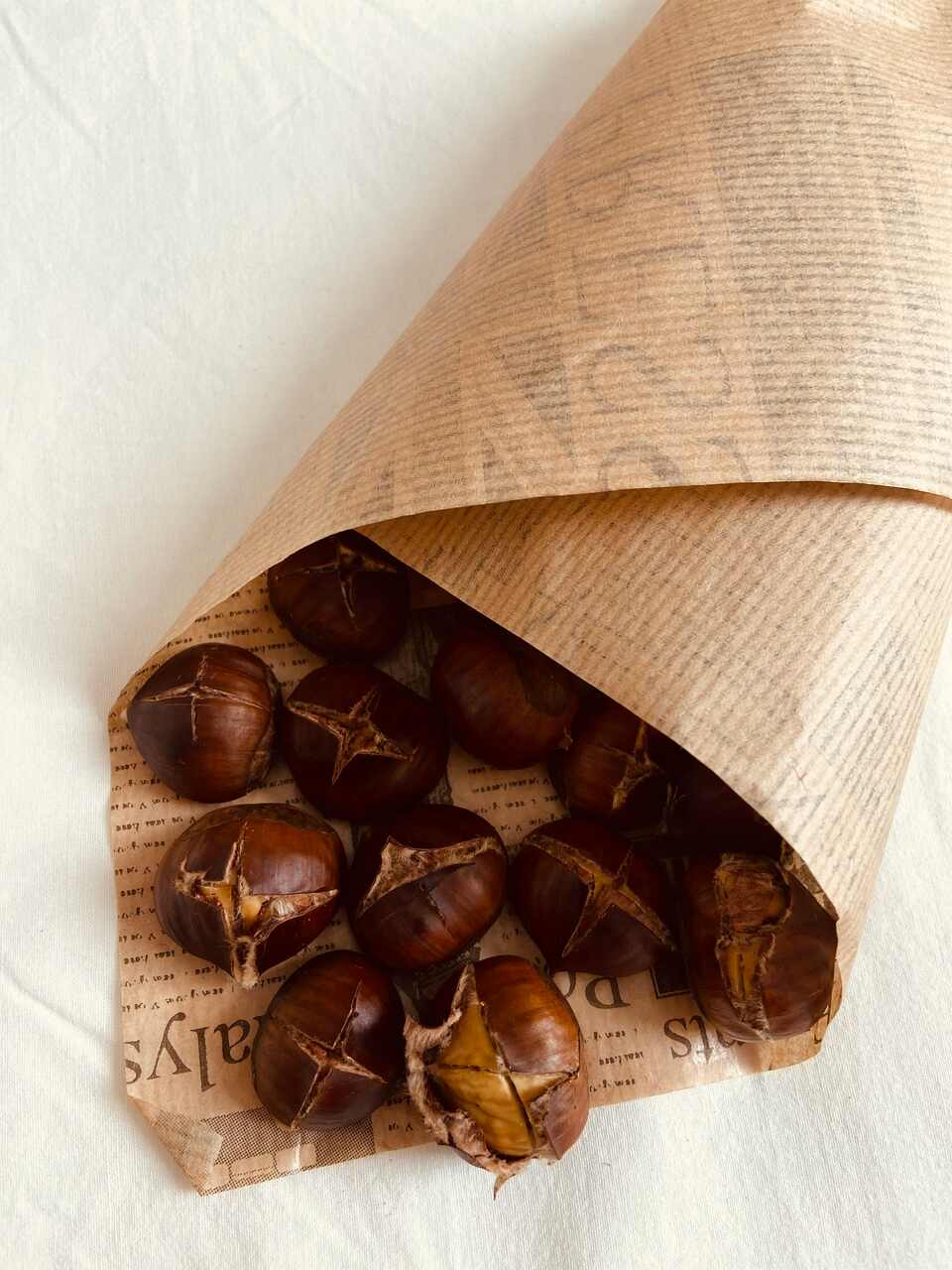 castañas asadas