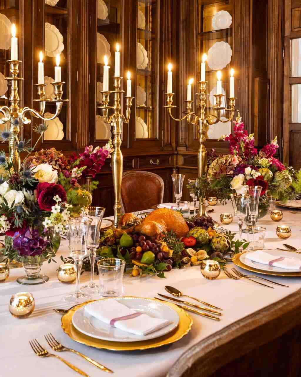 cena accion de gracias