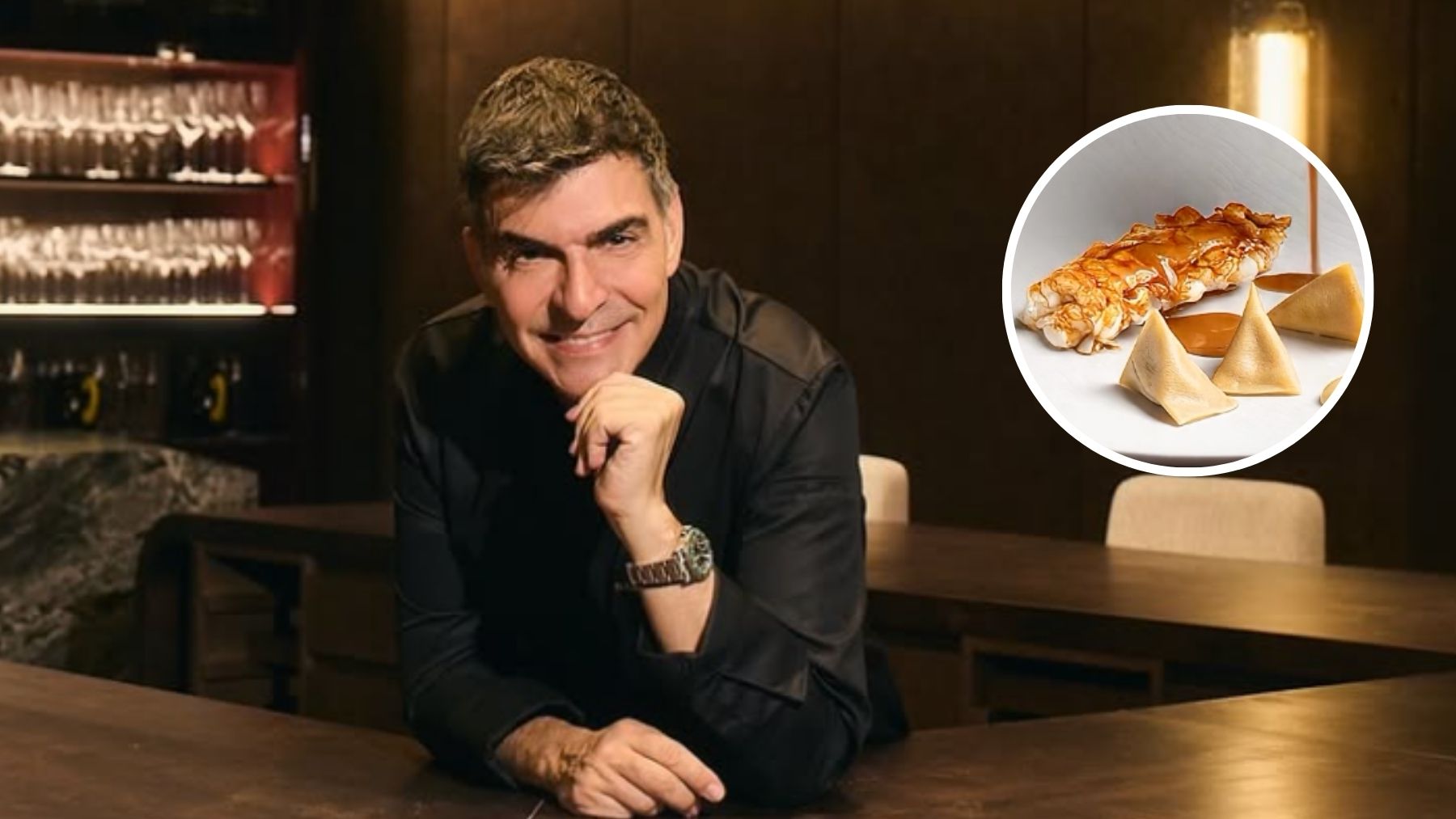 La receta que ha llevado a Ramón Freixa a su segunda estrella Michelin: cigala con raviolis en salsa de...
