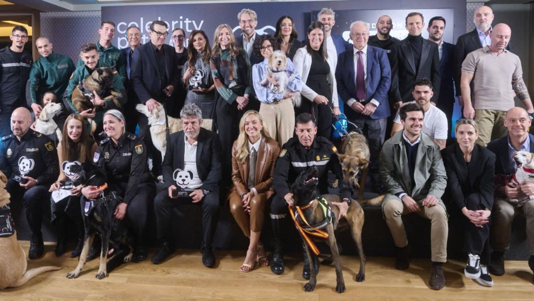Susanna Griso, Mónica Cruz… y los héroes de la DANA en la primera edición de los Celebrity Pets Awards