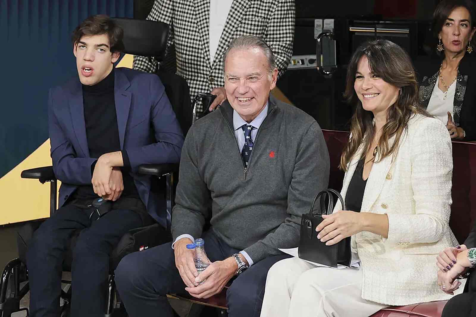 Bertín Osborne, Fabiola Martínez y Kike Osborne