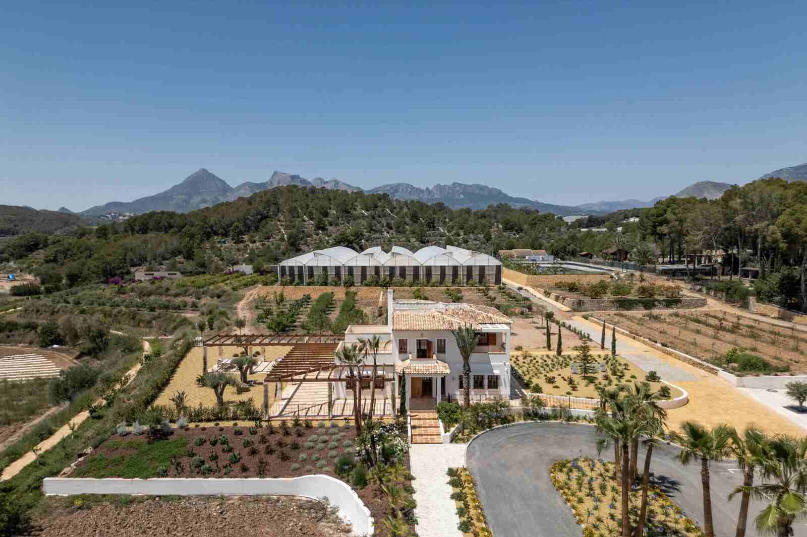 Espacio de cultivo de Zem Wellness de Altéa