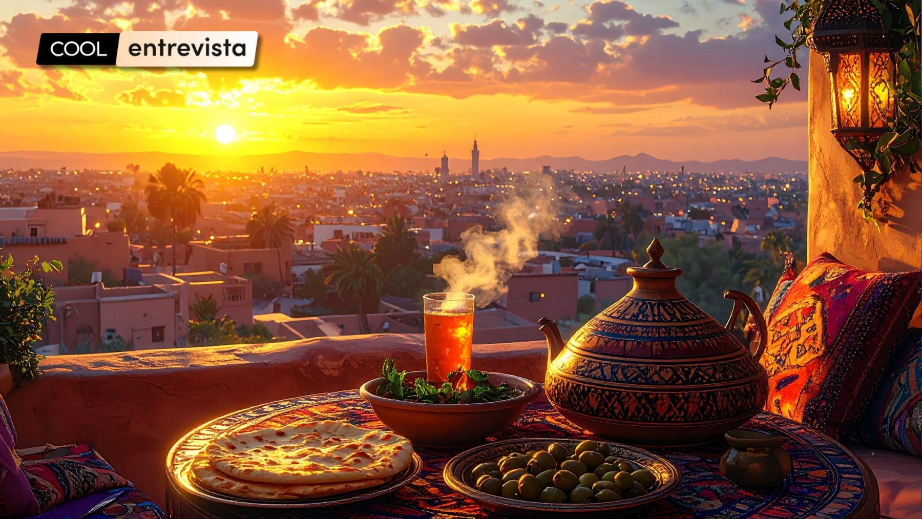 Horizonte del Royal Mansour de Marrakech