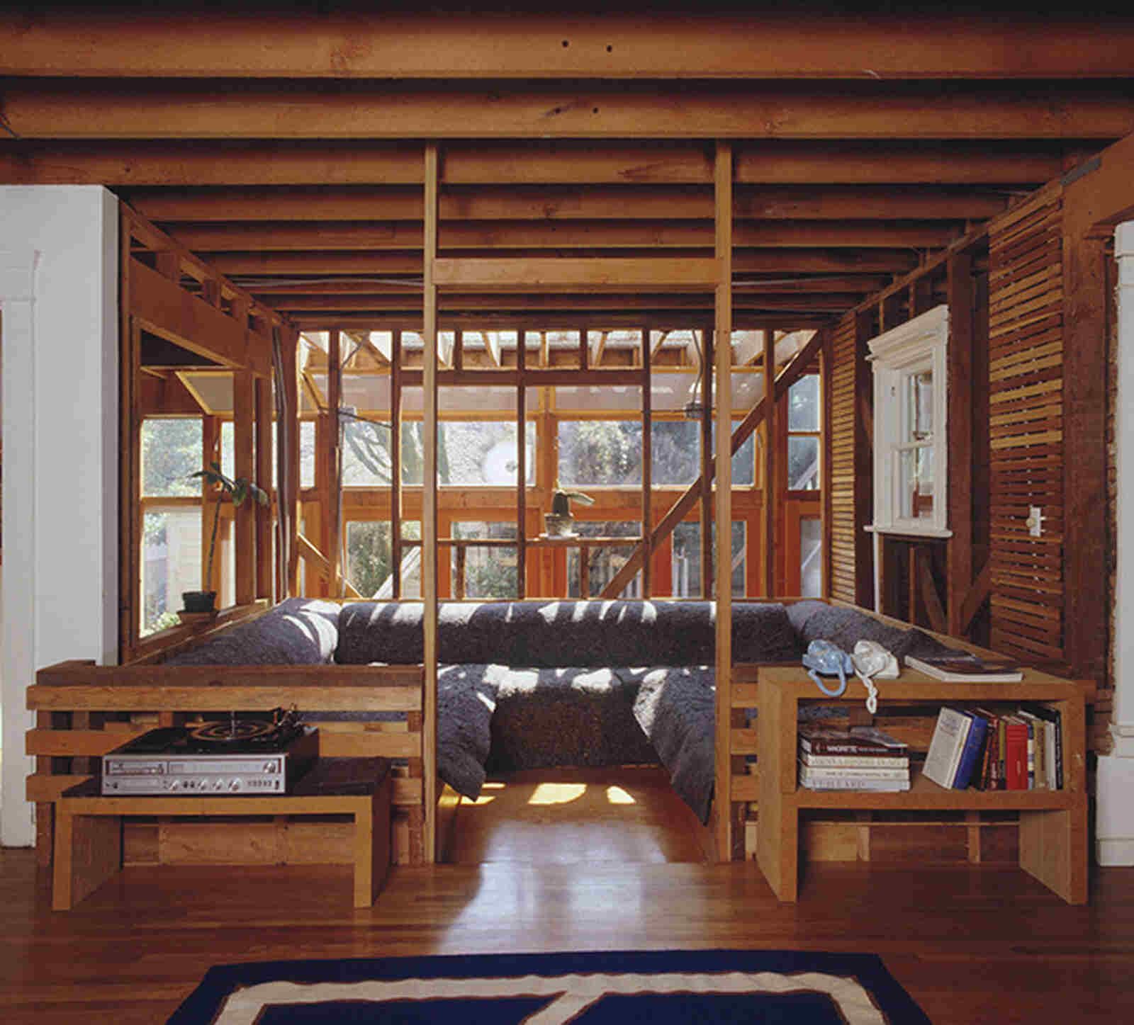 Interior de la casa de Frank Gehry