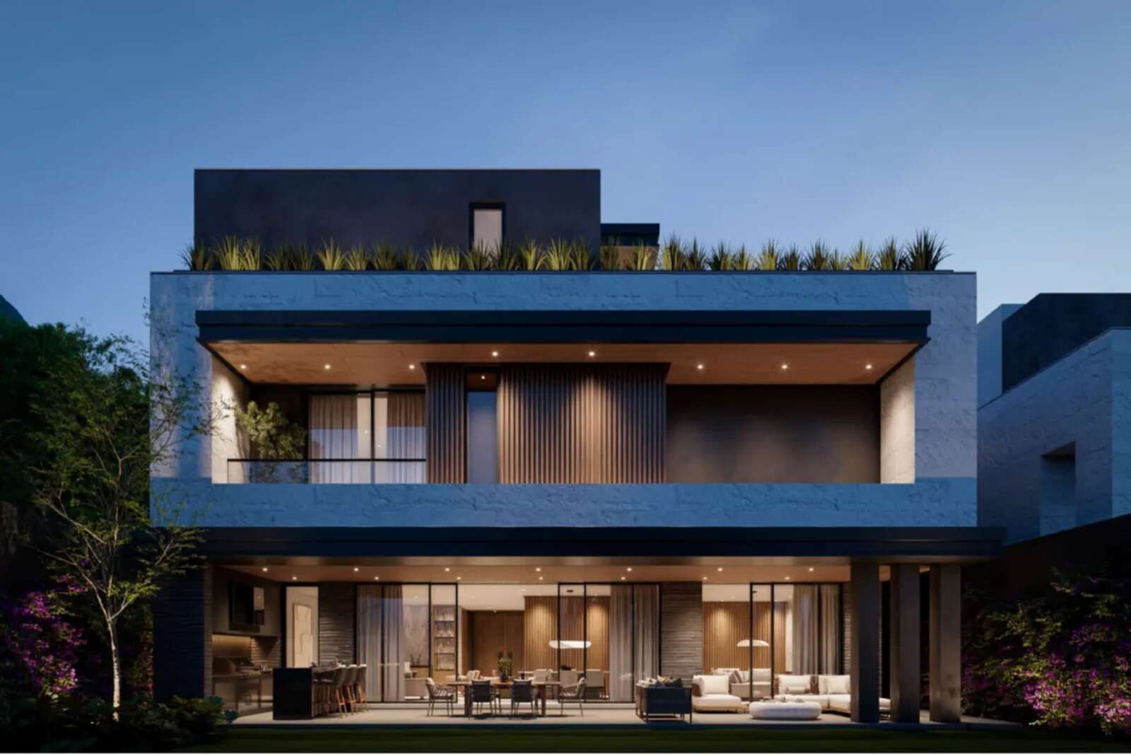 Casa de la zona de San Pedro Garza García en México