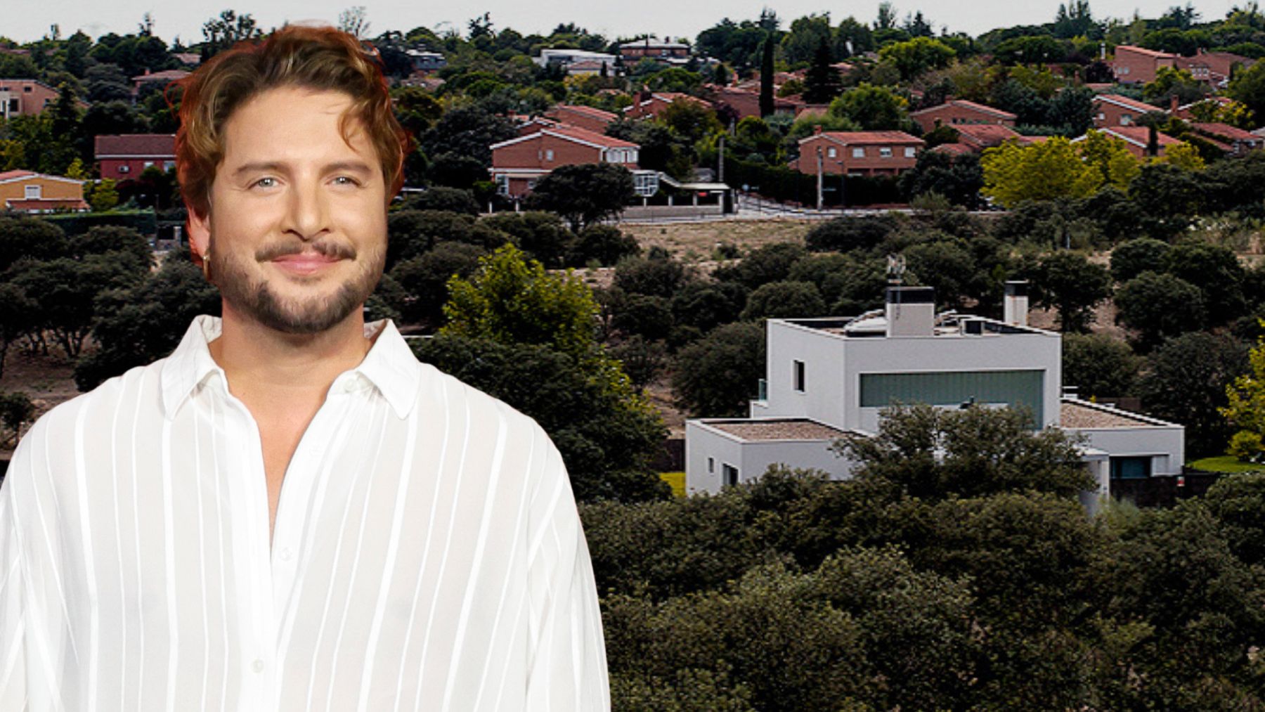 Manuel Carrasco vive en esta casa a las afueras de Madrid: cuesta 2 millones y es vecino de Ilia Topuria