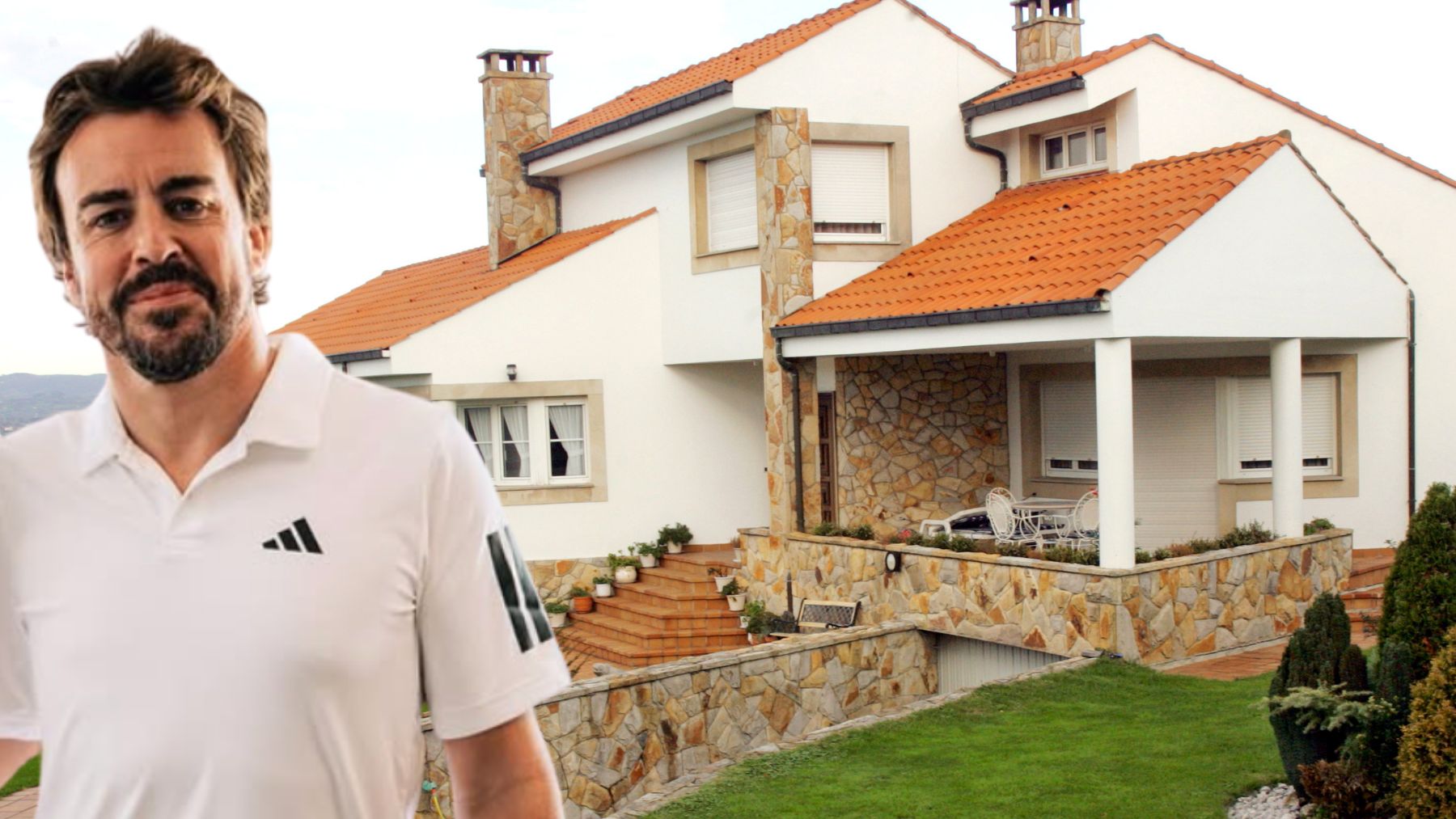 La casa de Fernando Alonso en Oviedo donde crecerá su primer hijo: 10 millones, pista de ‘karting’…