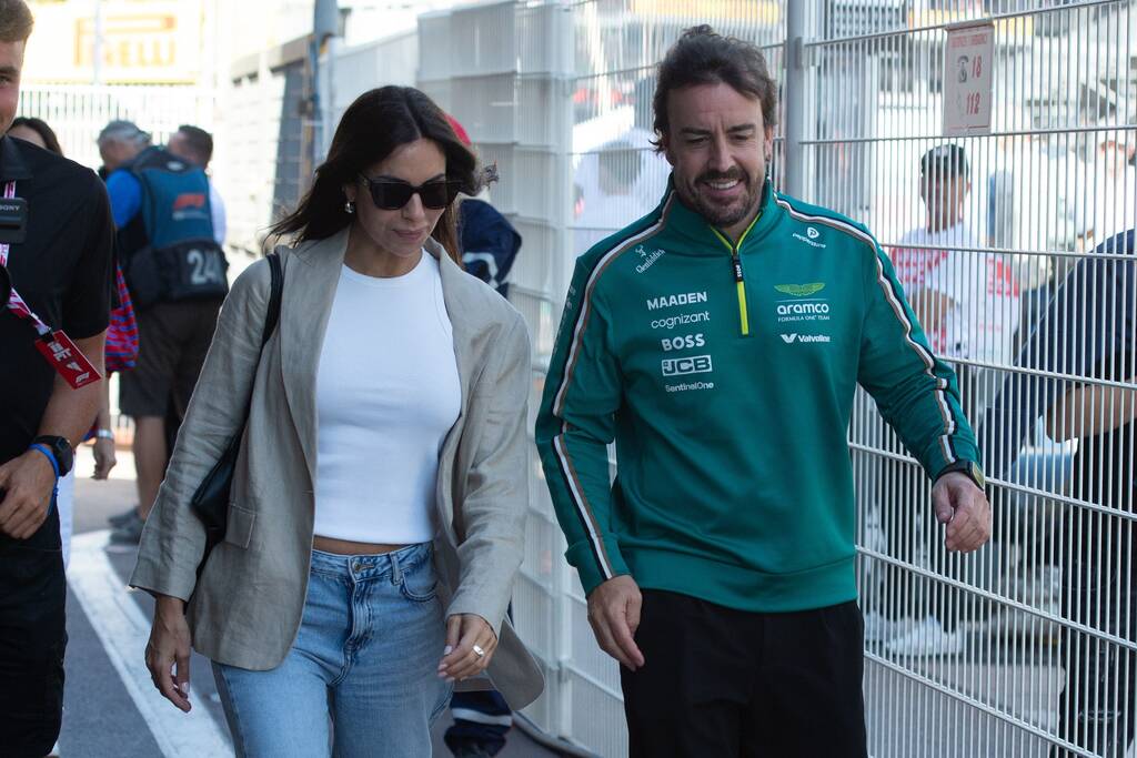 Melissa Jiménez y Fernando Alonso