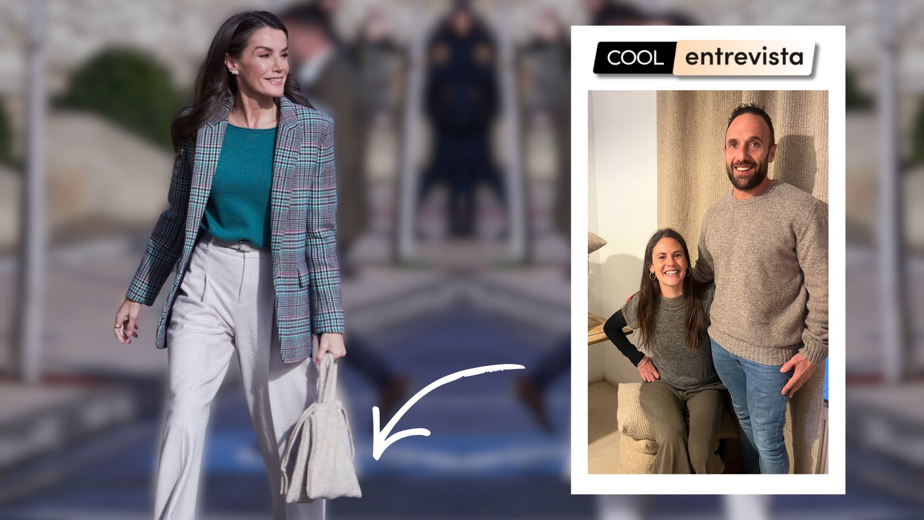 Ramón Cobo e Inés Sistiaga, creadores del bolso de lana de la Reina Letizia: Es de oveja guirra