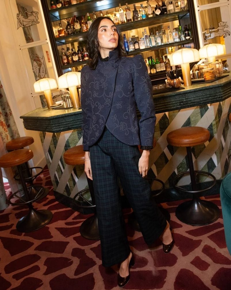 El estilo de la calle Serrano tiene sello: Irene Aparicio y Paloma Anok y el estampado que arrasa