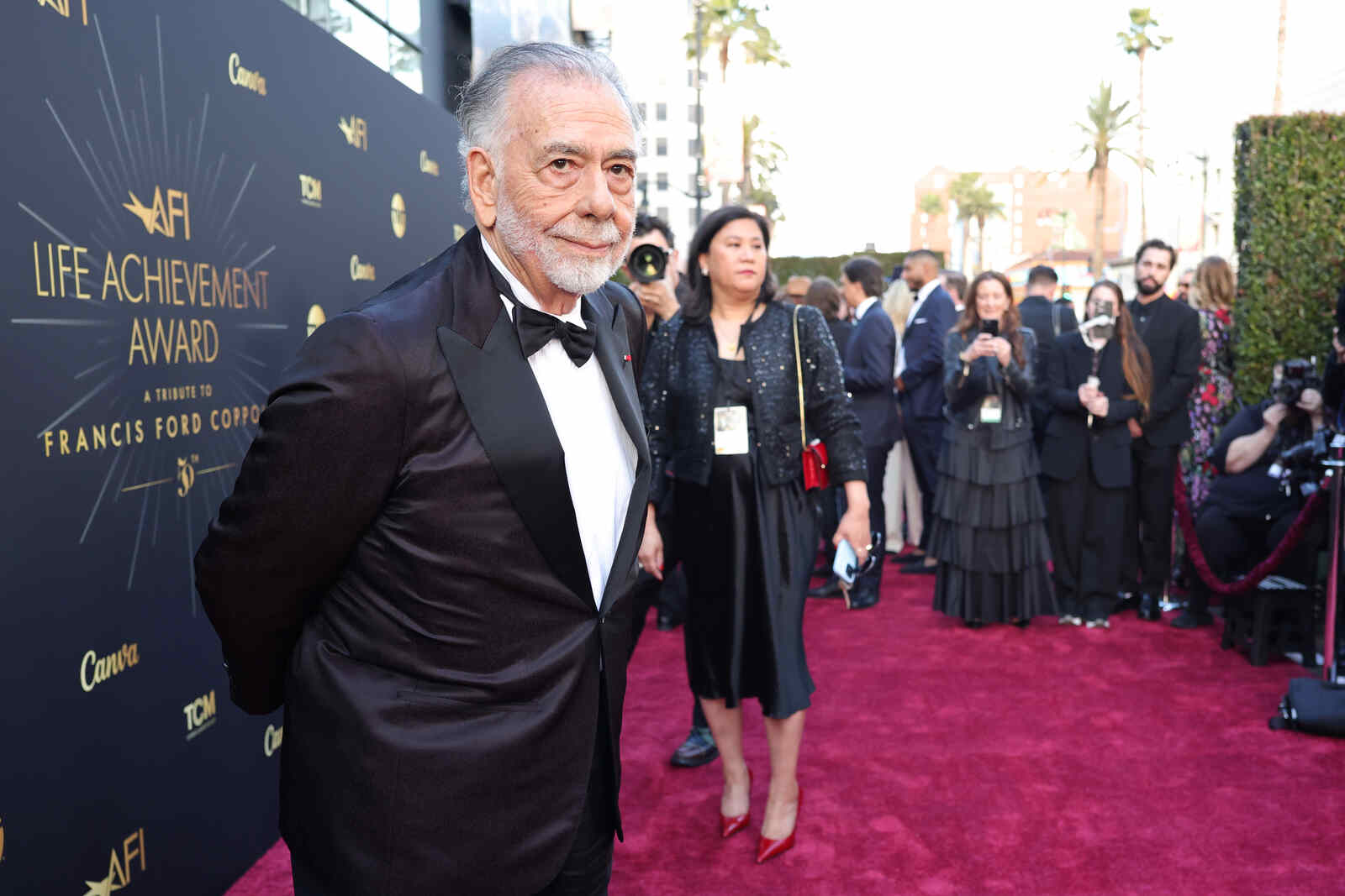 Francis Ford Coppola posando