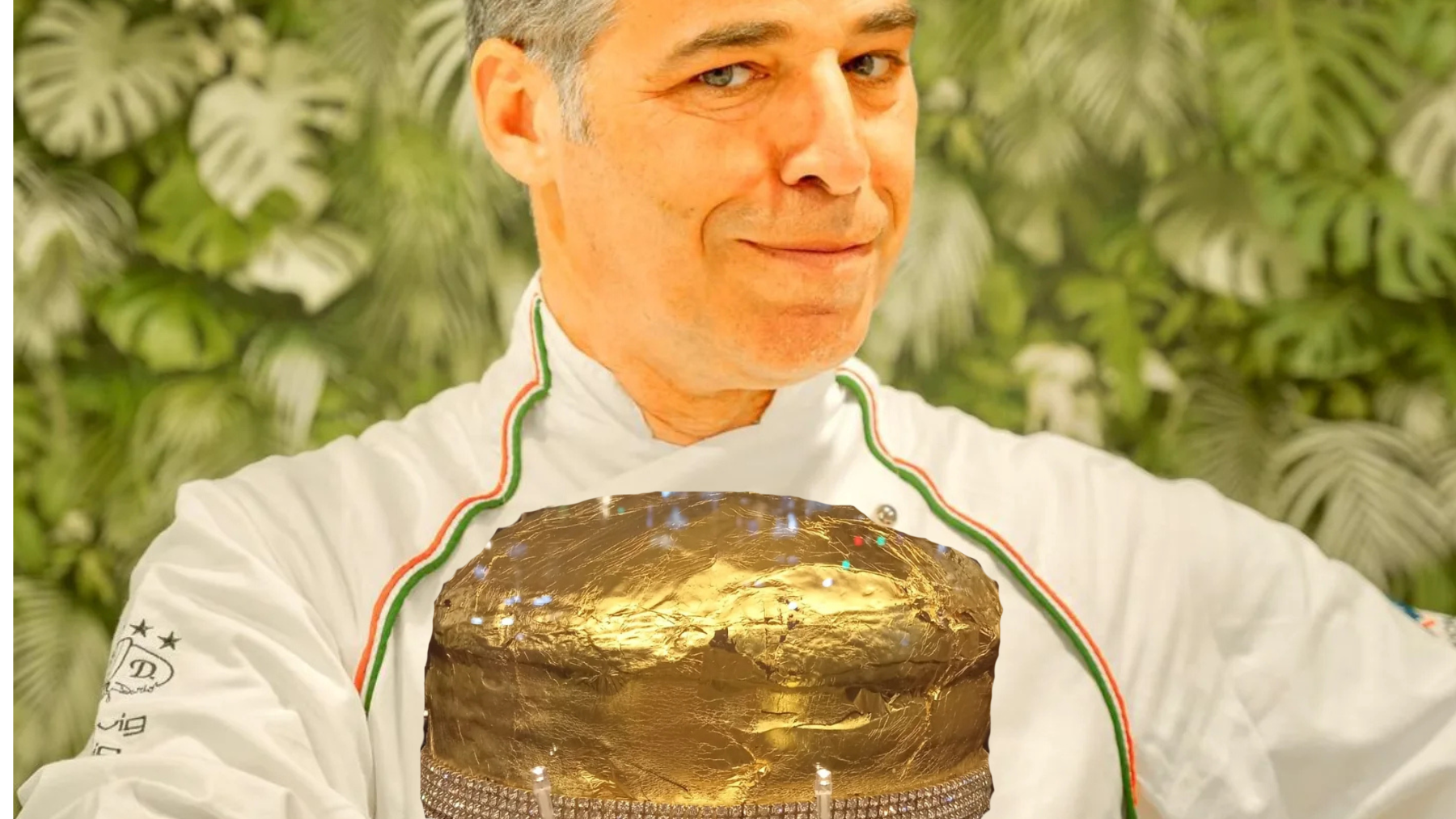 El panettone más caro del mundo: casi 1.000 € y recubierto de oro y cristales Swarovski