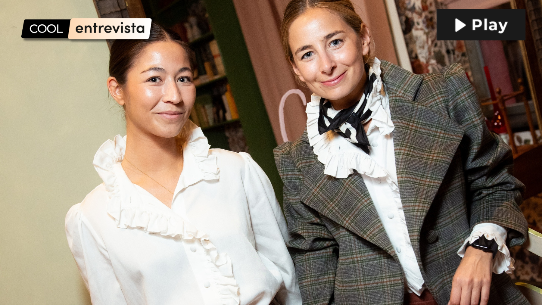 El estilo de la calle Serrano tiene sello: Irene Aparicio y Paloma Anok y el estampado que arrasa