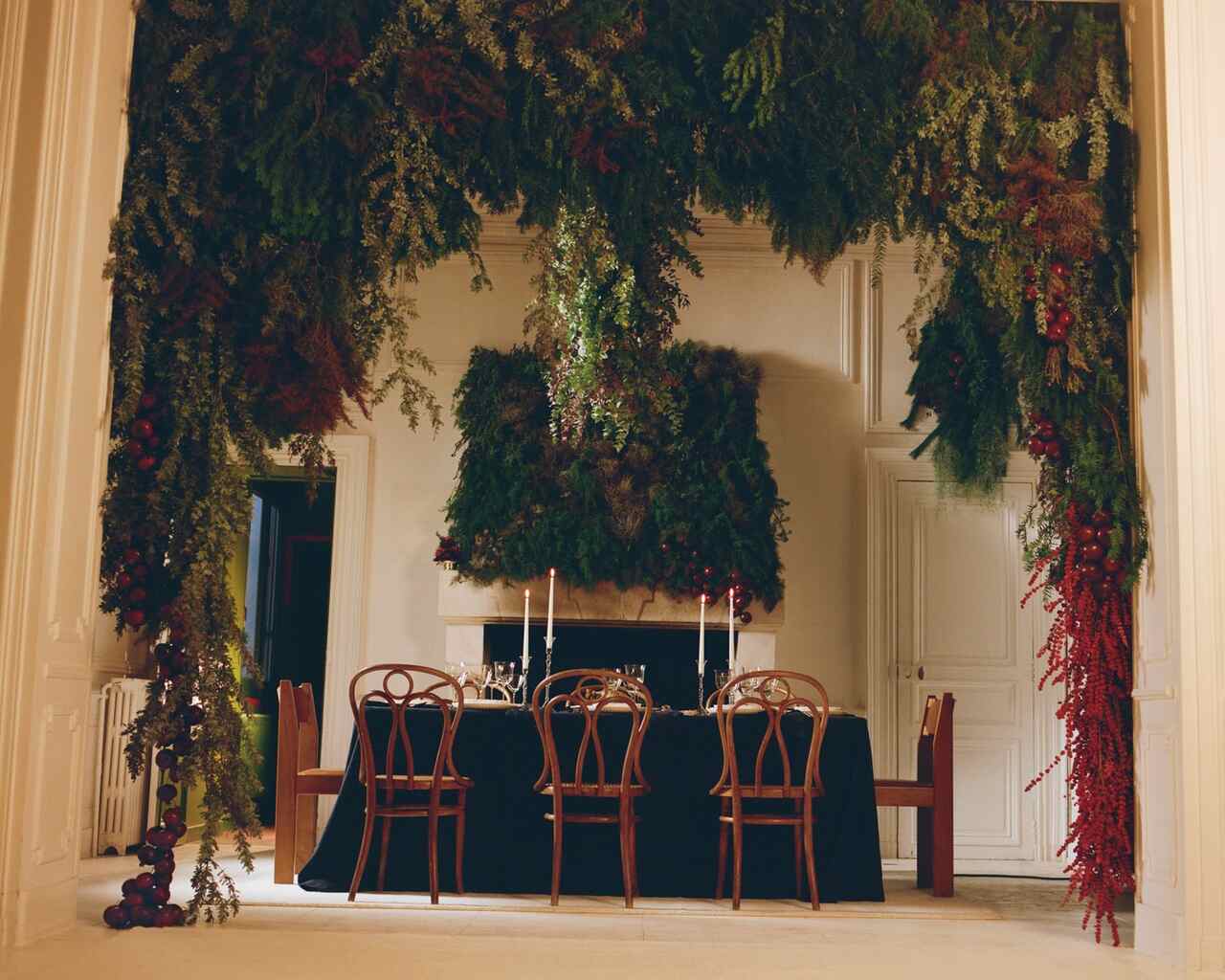 decoración casa navidad