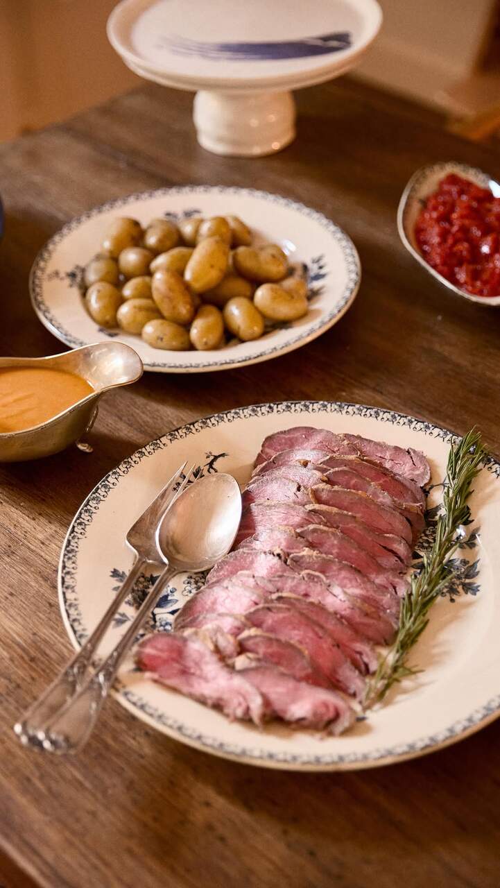 comida de Navidad en casa