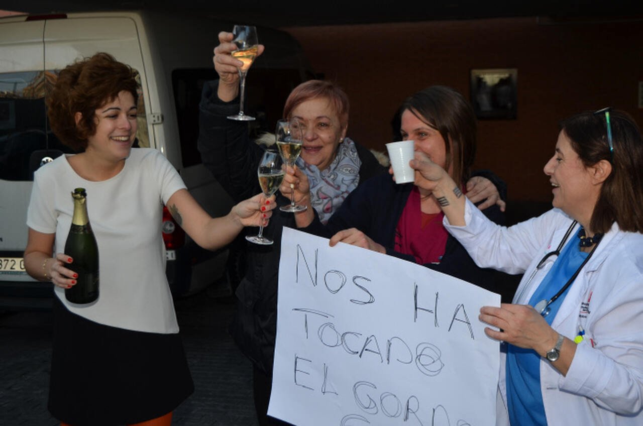 lotería navidad salud amigos