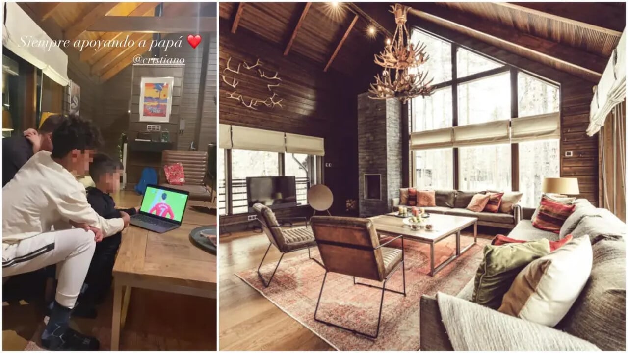 La villa donde Cristiano Ronaldo pasa las fiestas de Navidad: 1.750 € la noche y está en Laponia