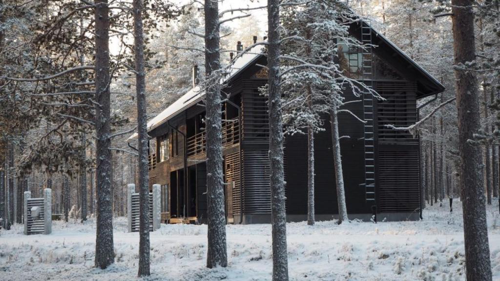 La villa donde Cristiano Ronaldo pasa las fiestas de Navidad: 1.750 € la noche y está en Laponia