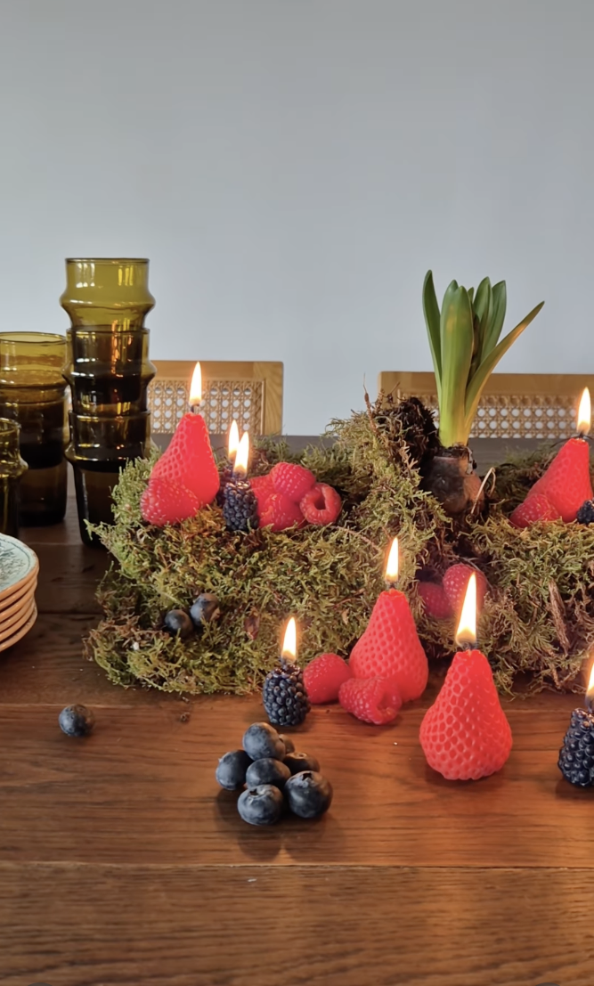 María Matos: «El mayor error al montar la mesa en Navidad son los centros altos, las velas…»