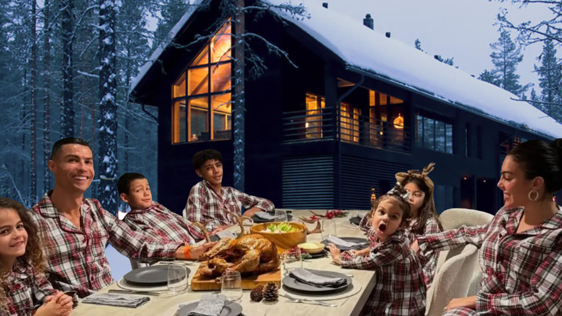 La villa donde Cristiano Ronaldo pasa las fiestas de Navidad: 1.750 € la noche y está en Laponia