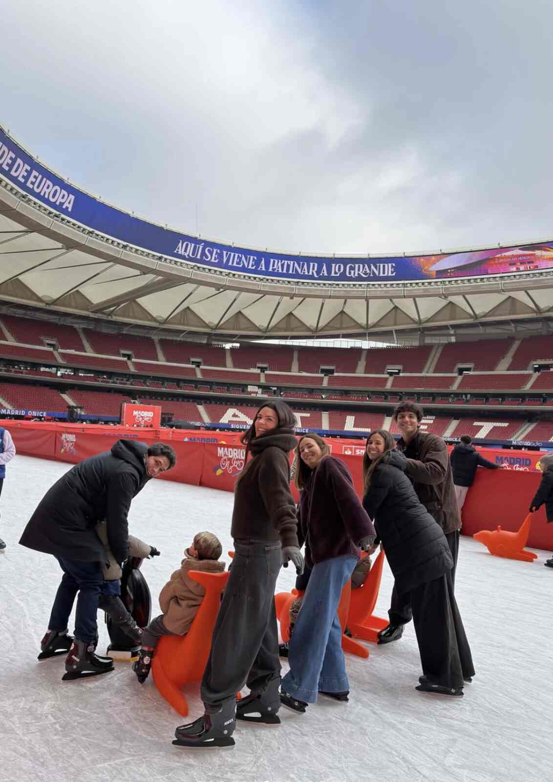 María Pombo celebrando el cumpleaños de su hijo