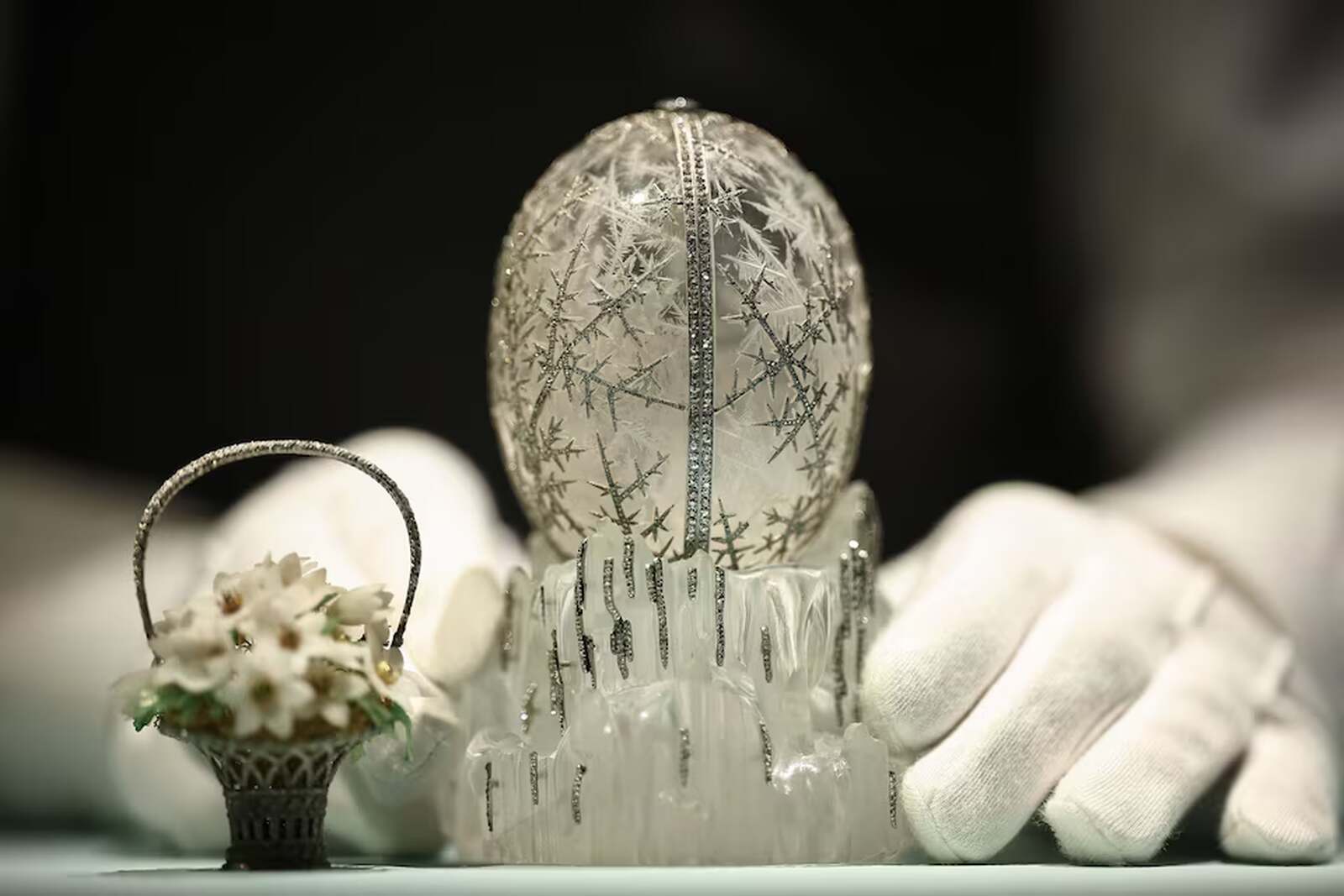 Huevo de Fabergé subastado