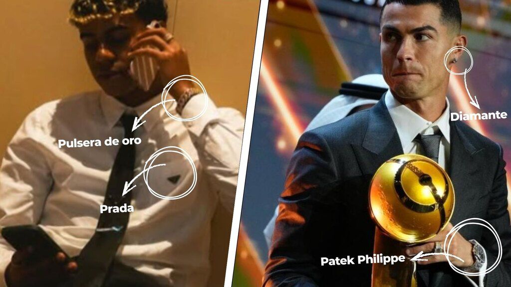 Lamine Yamal vs. Cristiano Ronaldo: ¿quién llevó más millones encima en los Globe Soccer 2025?