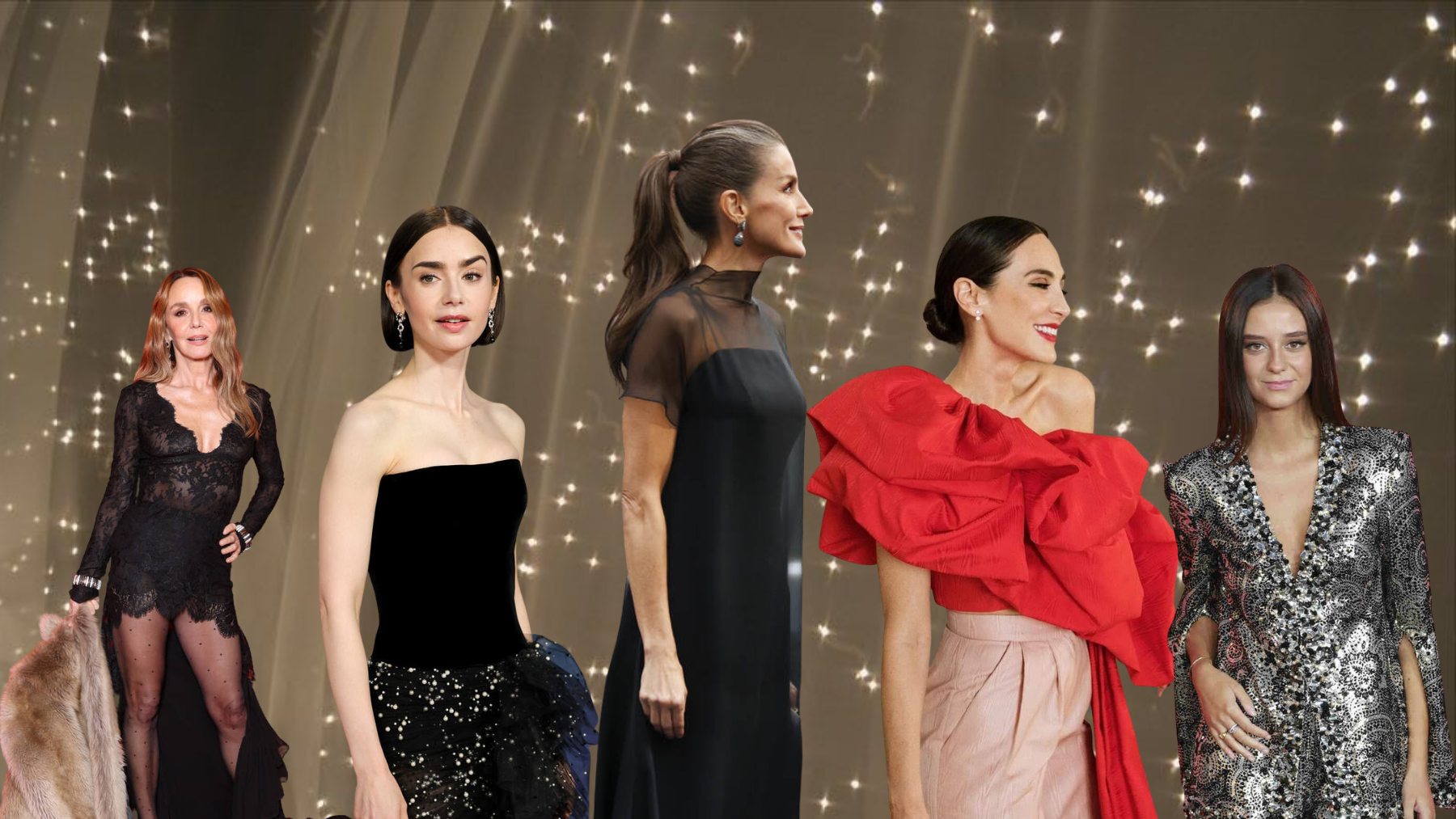 Así visten las celebrities en Nochevieja: inspiración para el último look del año