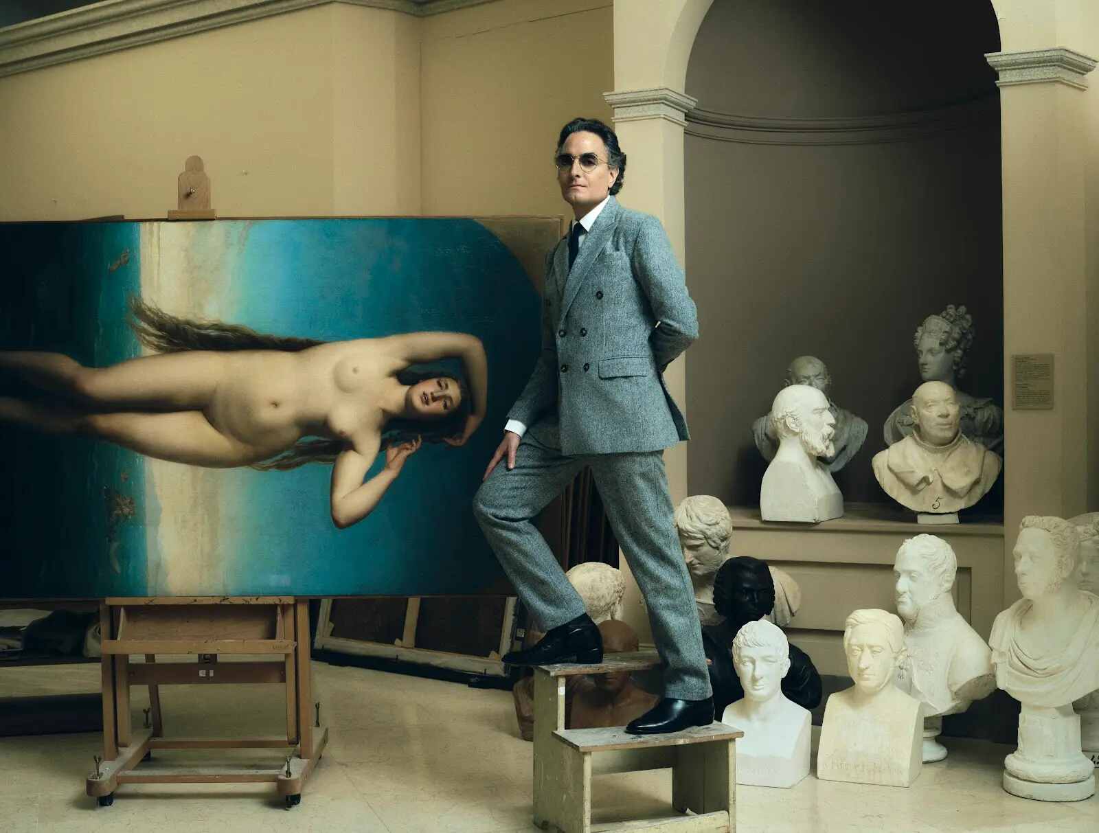 Josie posando antes de las campanadas de Cristina Pedroche