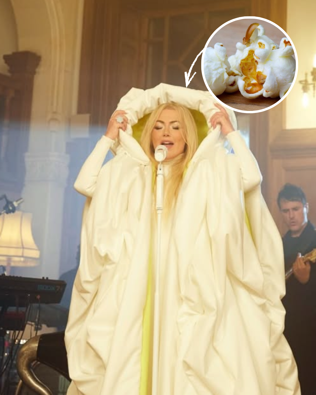 Amaia Montero actuando en TVE