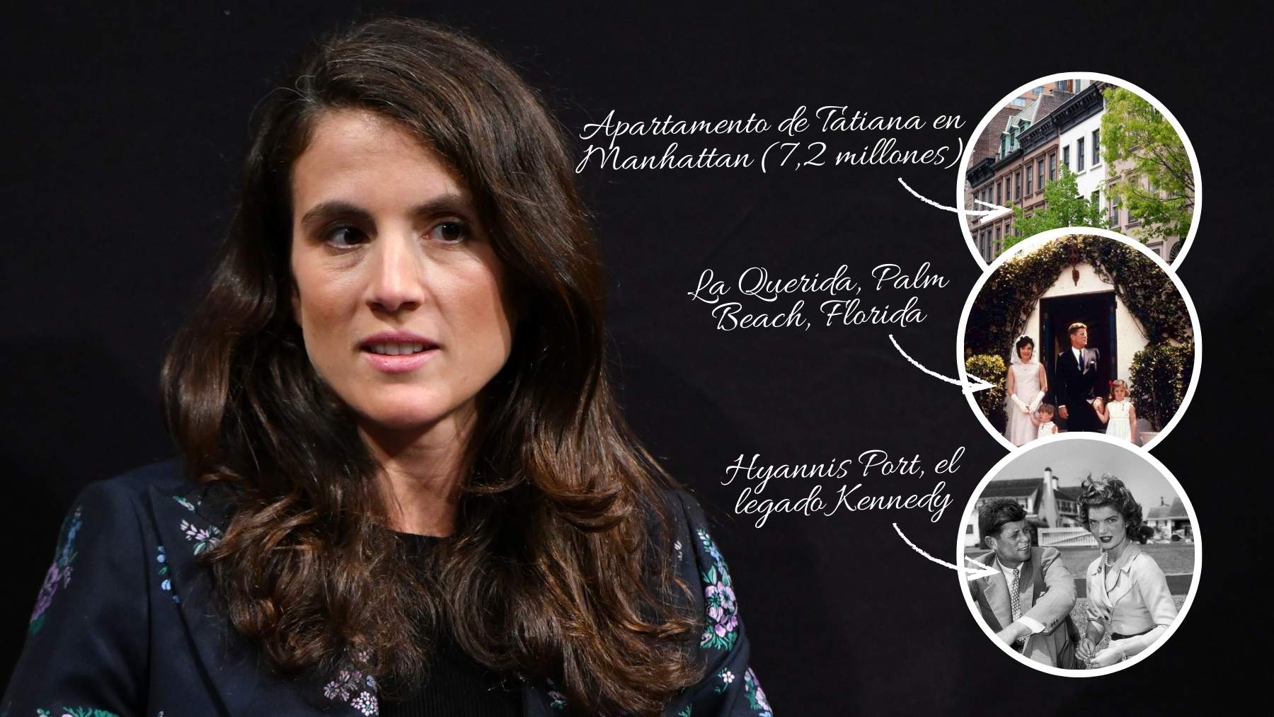 Así vivió Tatiana Schlossberg entre las casas más emblemáticas del clan Kennedy, marcadas por la tragedia