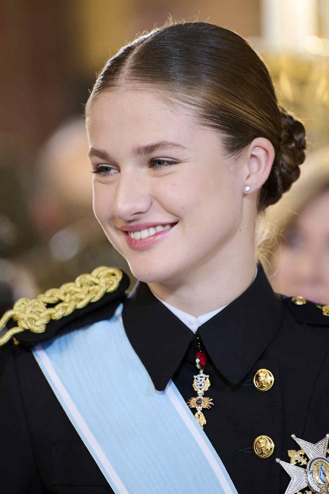 La princesa Leonor posando