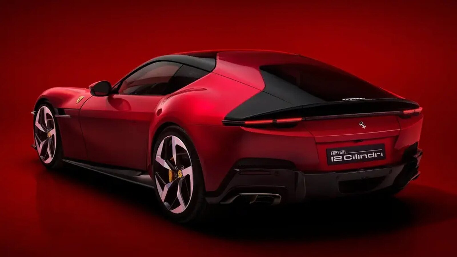 Trasera del nuevo Ferrari de Sergio Ramos