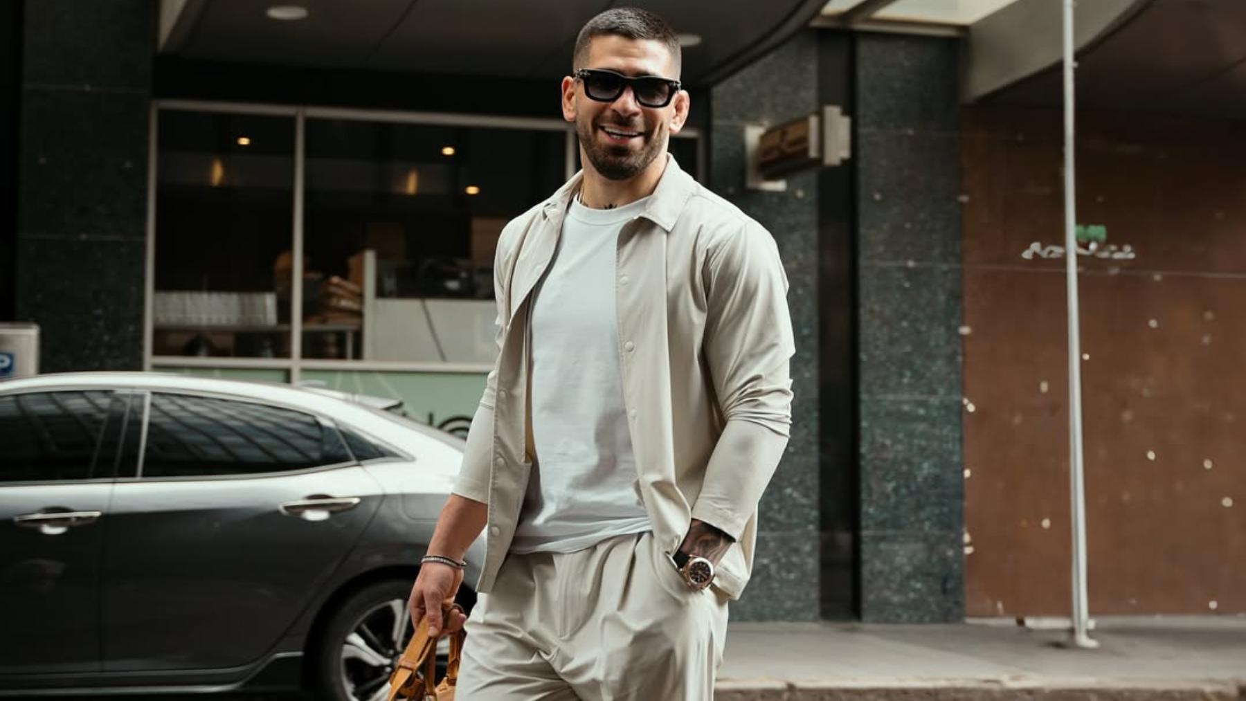 Ilia Topuria ante la adversidad saca su Aston Martin a pasear